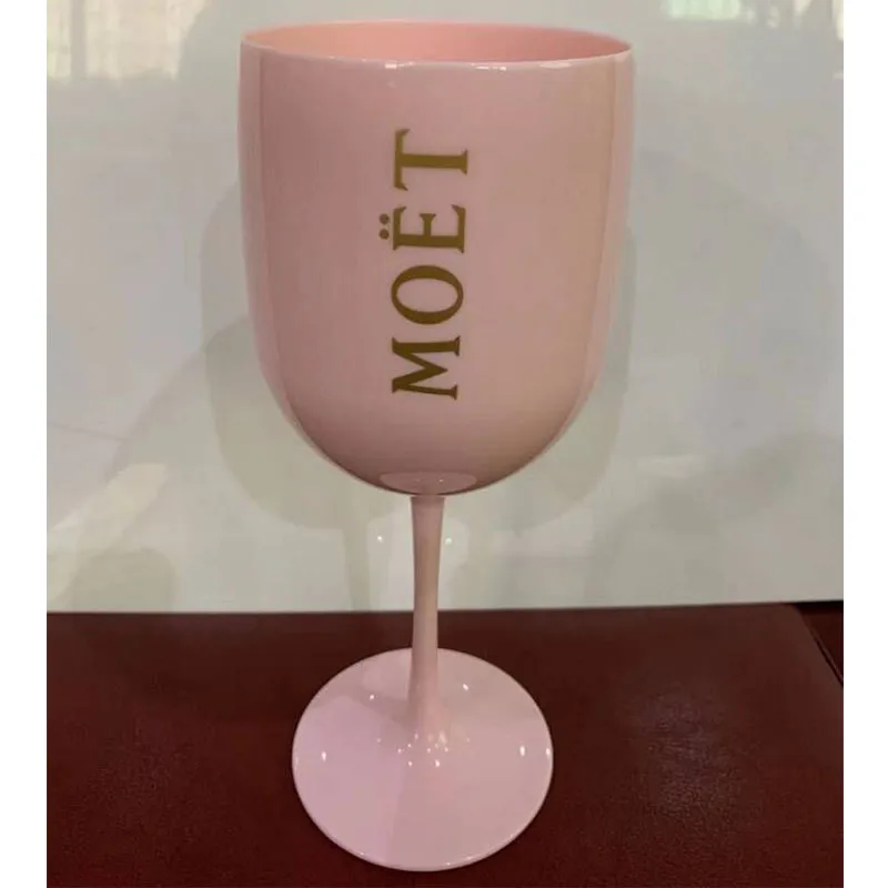 Source Factory Plastic Goblet Plastic Champagne Glass 16oz Plastic Red Wine Glass PP Food Grade Plastic Goblet display picture 3