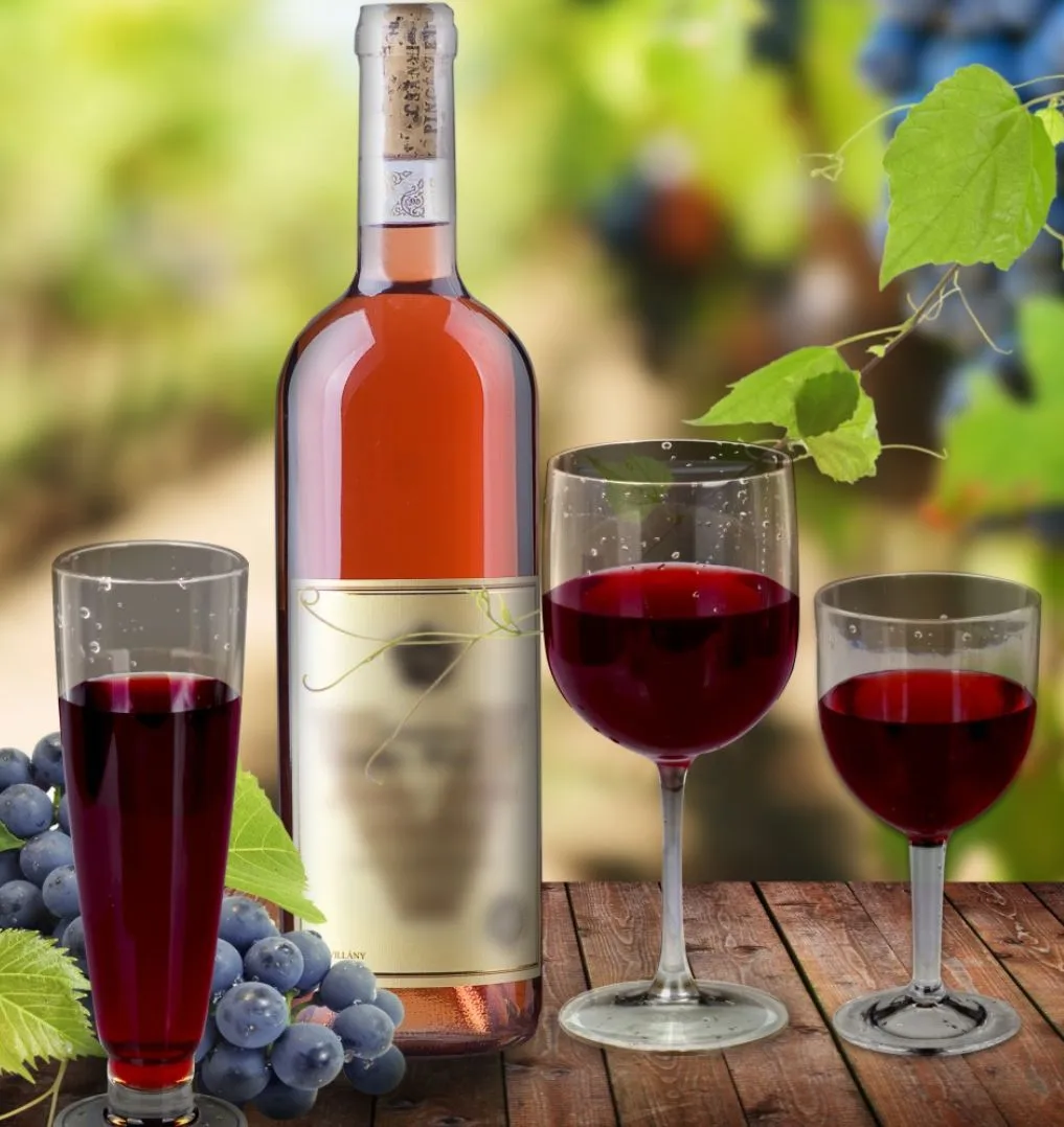 Source Factory Plastic Goblet Plastic Champagne Glass 16oz Plastic Red Wine Glass PP Food Grade Plastic Goblet display picture 6
