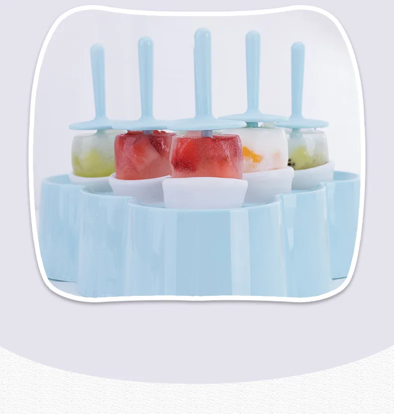 Children's Silicone Ice Cream Mold Mini Ice Cream Mold Home Popsicle Ball DIY Mold Homemade Ice Block Popsicle Mold display picture 1