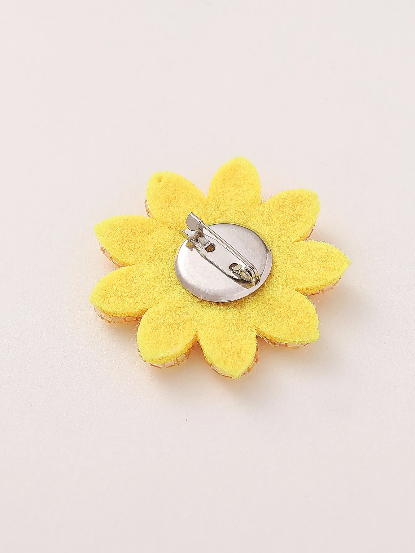 Pastoral Sunflower Mostacilla Cloth Copper Women's Brooches display picture 4