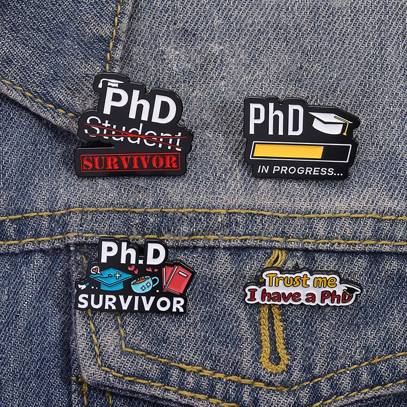 Cartoon Style Book Letter Alloy Stoving Varnish Unisex Brooches display picture 4
