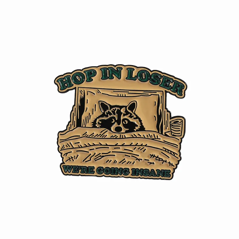 Cartoon Style Cute Bear Cat Alloy Stamping Stoving Varnish Plating Unisex Brooches display picture 21