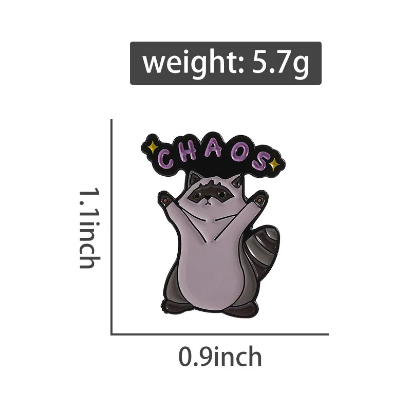 Cartoon Style Cute Bear Cat Alloy Stamping Stoving Varnish Plating Unisex Brooches display picture 3