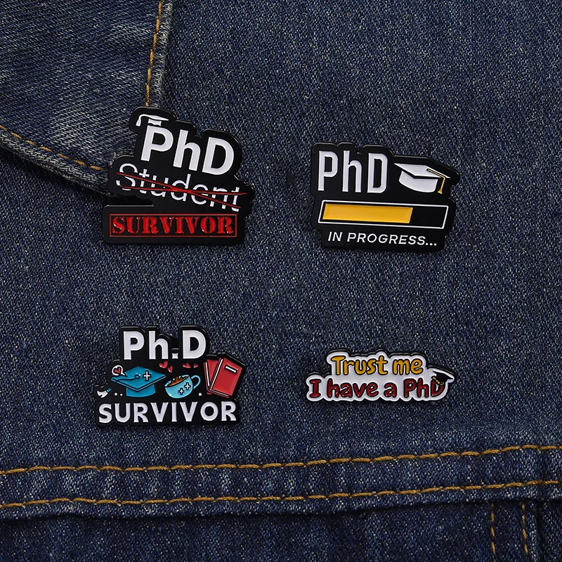 Cartoon Style Book Letter Alloy Stoving Varnish Unisex Brooches display picture 5