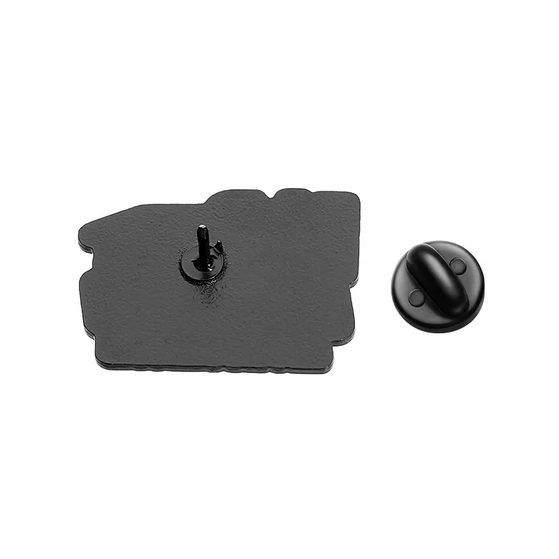 Cartoon Style Book Letter Alloy Stoving Varnish Unisex Brooches display picture 3