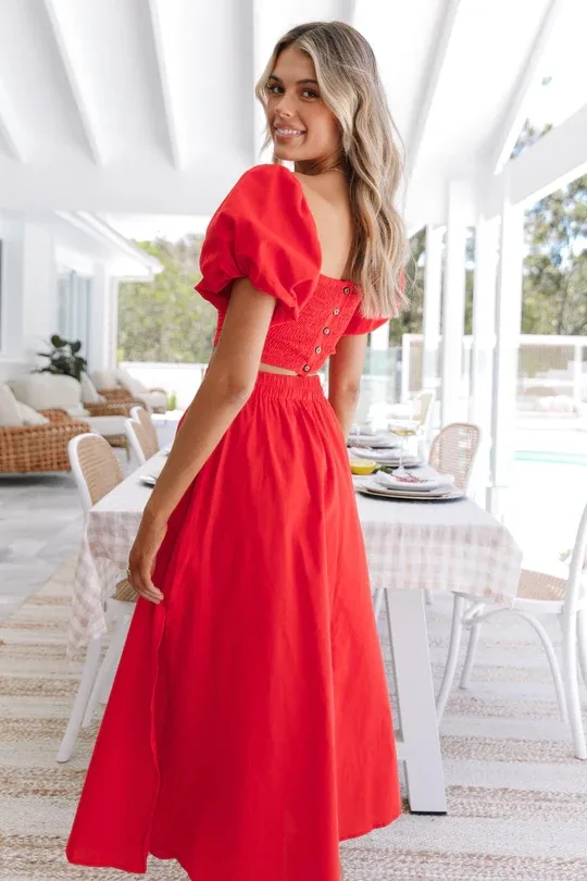 Holiday Daily Women's Casual Elegant Vacation Solid Color Polyester Skirt Co-ord Set Shorts Sets display picture 2