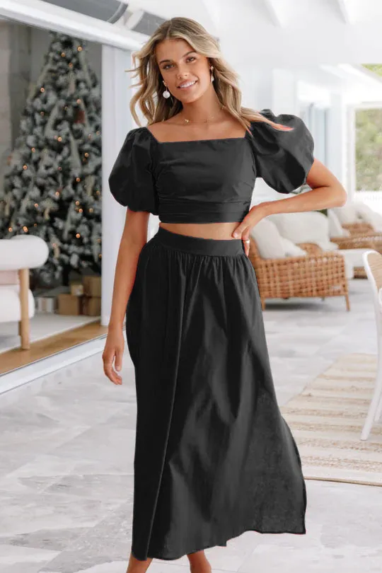 Holiday Daily Women's Casual Elegant Vacation Solid Color Polyester Skirt Co-ord Set Shorts Sets display picture 13