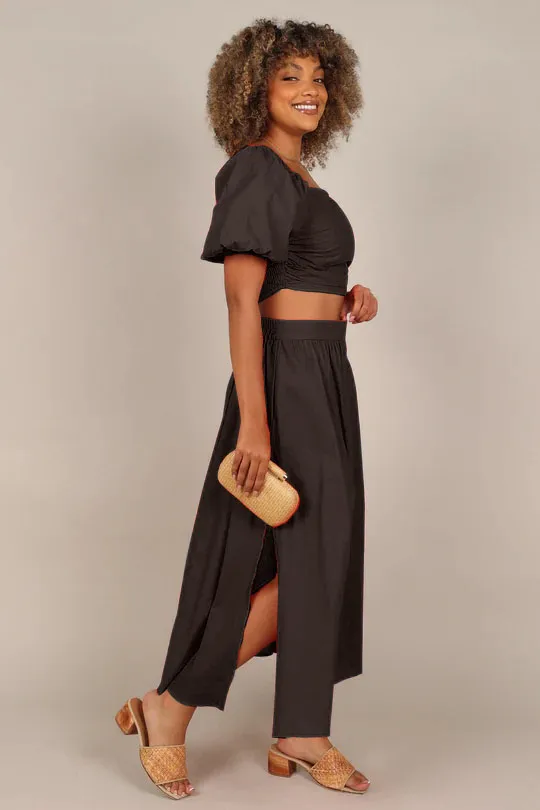 Holiday Daily Women's Casual Elegant Vacation Solid Color Polyester Skirt Co-ord Set Shorts Sets display picture 15