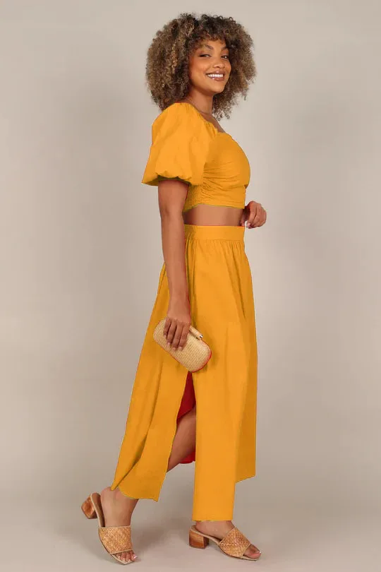Holiday Daily Women's Casual Elegant Vacation Solid Color Polyester Skirt Co-ord Set Shorts Sets display picture 11