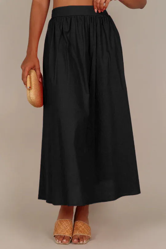 Holiday Daily Women's Casual Elegant Vacation Solid Color Polyester Skirt Co-ord Set Shorts Sets display picture 16