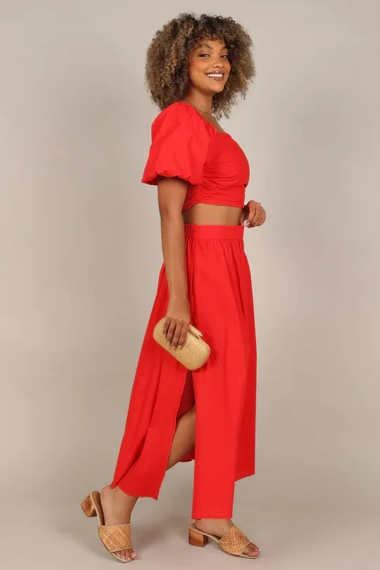 Holiday Daily Women's Casual Elegant Vacation Solid Color Polyester Skirt Co-ord Set Shorts Sets display picture 4