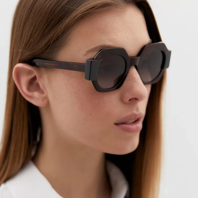 Cute Sexy Streetwear Solid Color Ac Round Frame Full Frame Glasses display picture 1