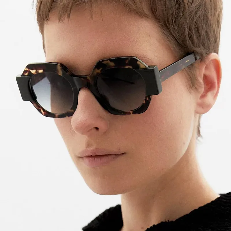 Cute Sexy Streetwear Solid Color Ac Round Frame Full Frame Glasses display picture 2