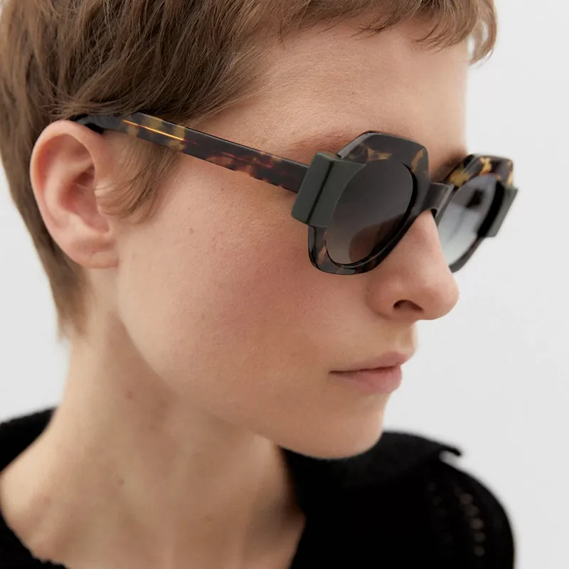 Cute Sexy Streetwear Solid Color Ac Round Frame Full Frame Glasses display picture 3