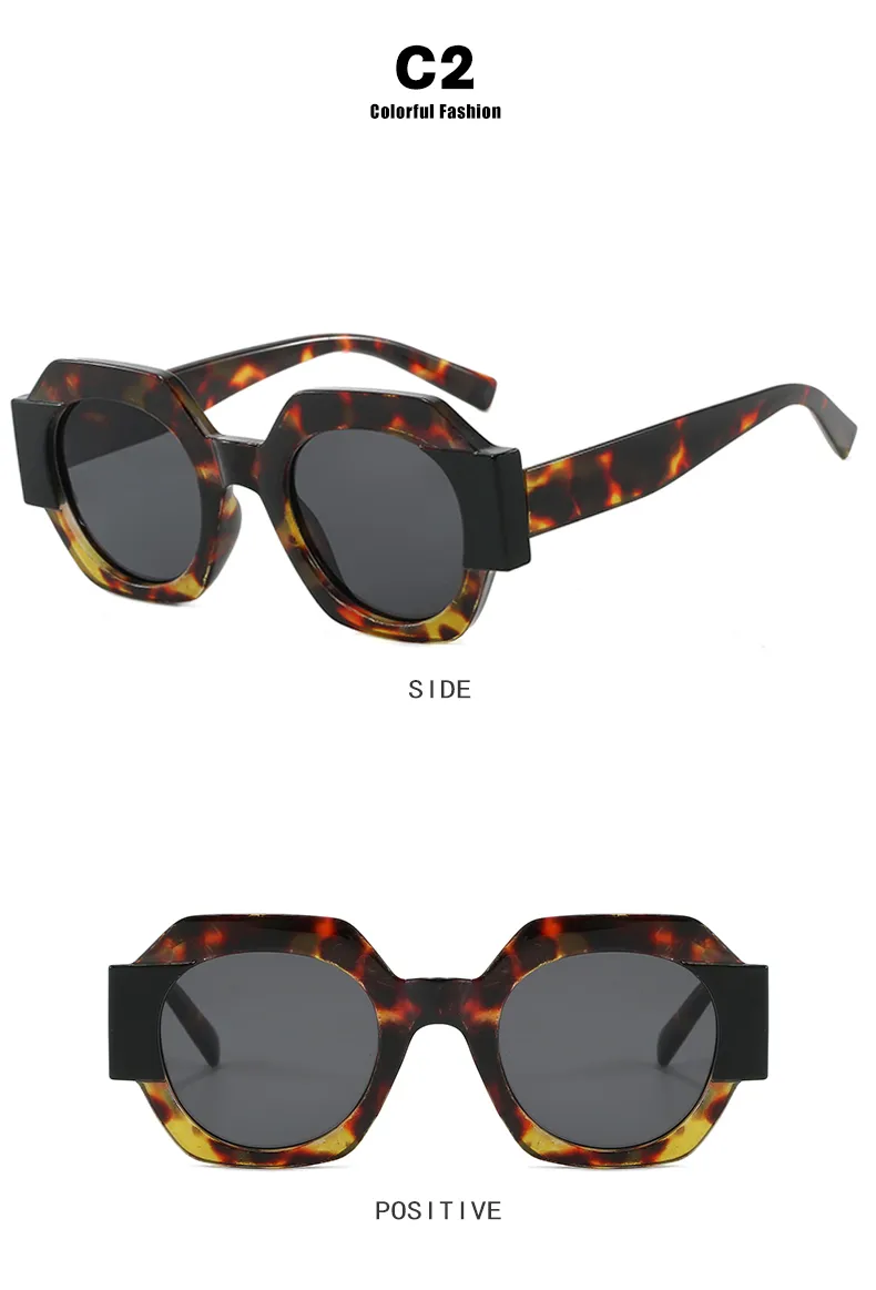 Cute Sexy Streetwear Solid Color Ac Round Frame Full Frame Glasses display picture 9