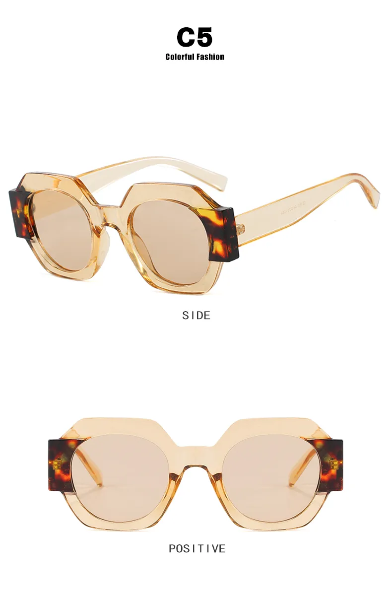 Cute Sexy Streetwear Solid Color Ac Round Frame Full Frame Glasses display picture 12