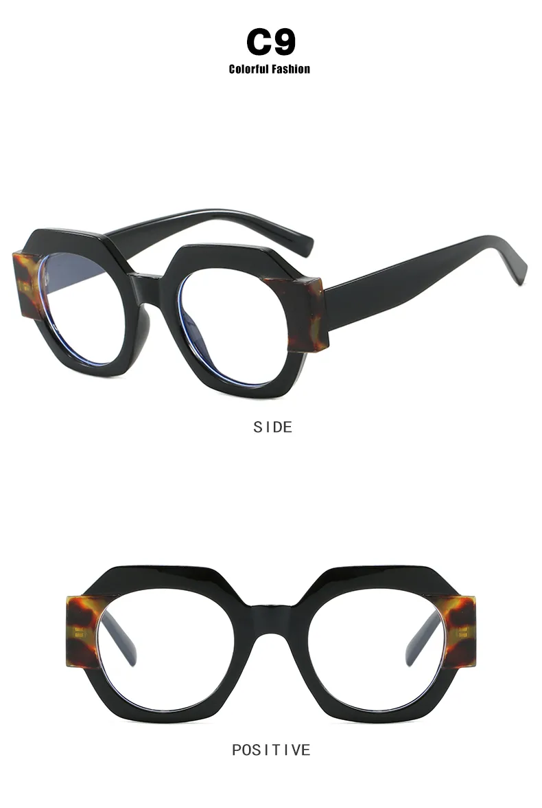 Cute Sexy Streetwear Solid Color Ac Round Frame Full Frame Glasses display picture 16