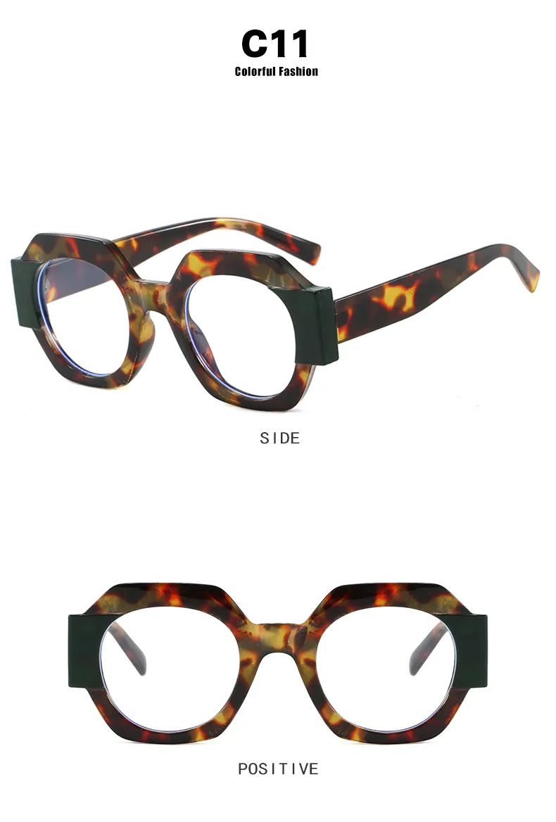 Cute Sexy Streetwear Solid Color Ac Round Frame Full Frame Glasses display picture 18