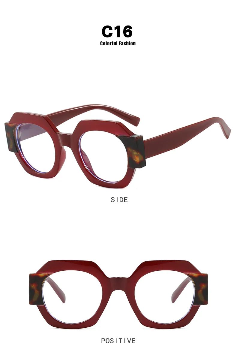 Cute Sexy Streetwear Solid Color Ac Round Frame Full Frame Glasses display picture 23
