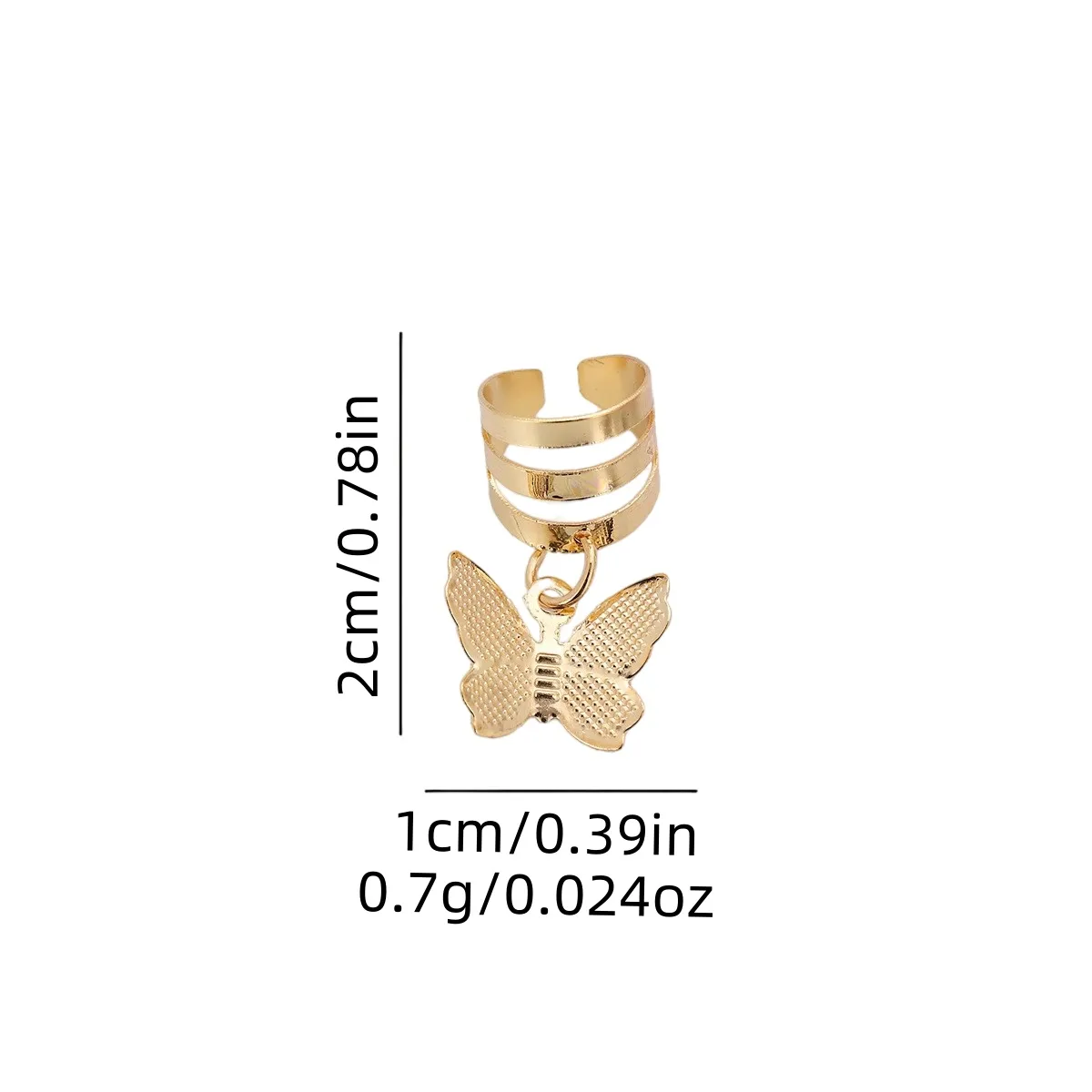 Women's Casual Elegant Simple Style Holiday Party Street Curls Straight Hair Dreadlocks Hair Rings display picture 2