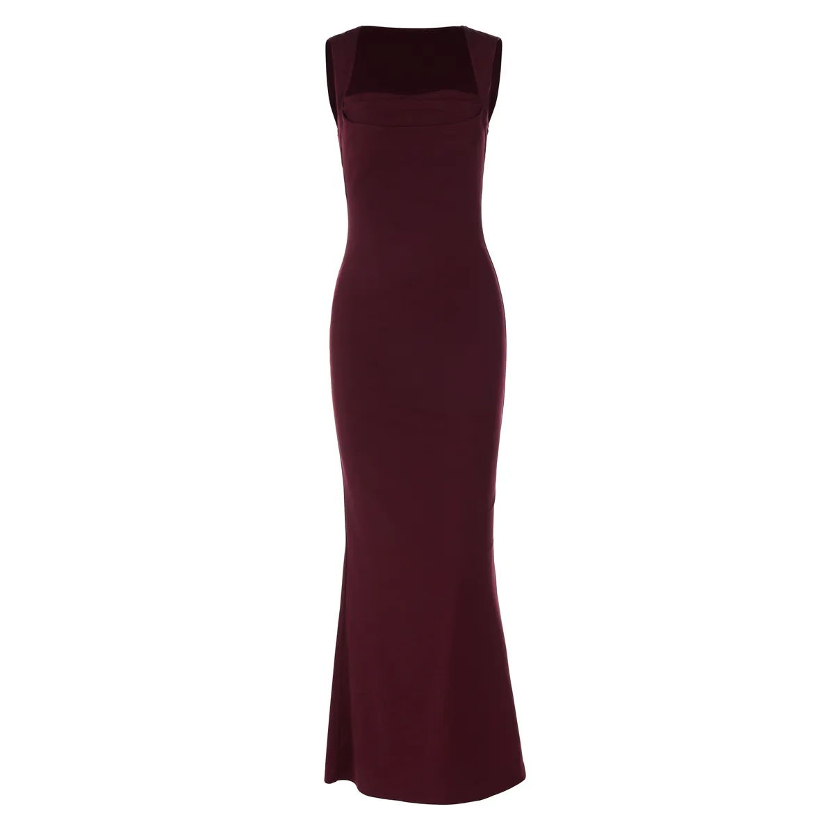 Women's Sheath Dress Elegant Classic Style Strap Solid Color Sleeveless Solid Color Maxi Long Dress Daily Party display picture 23