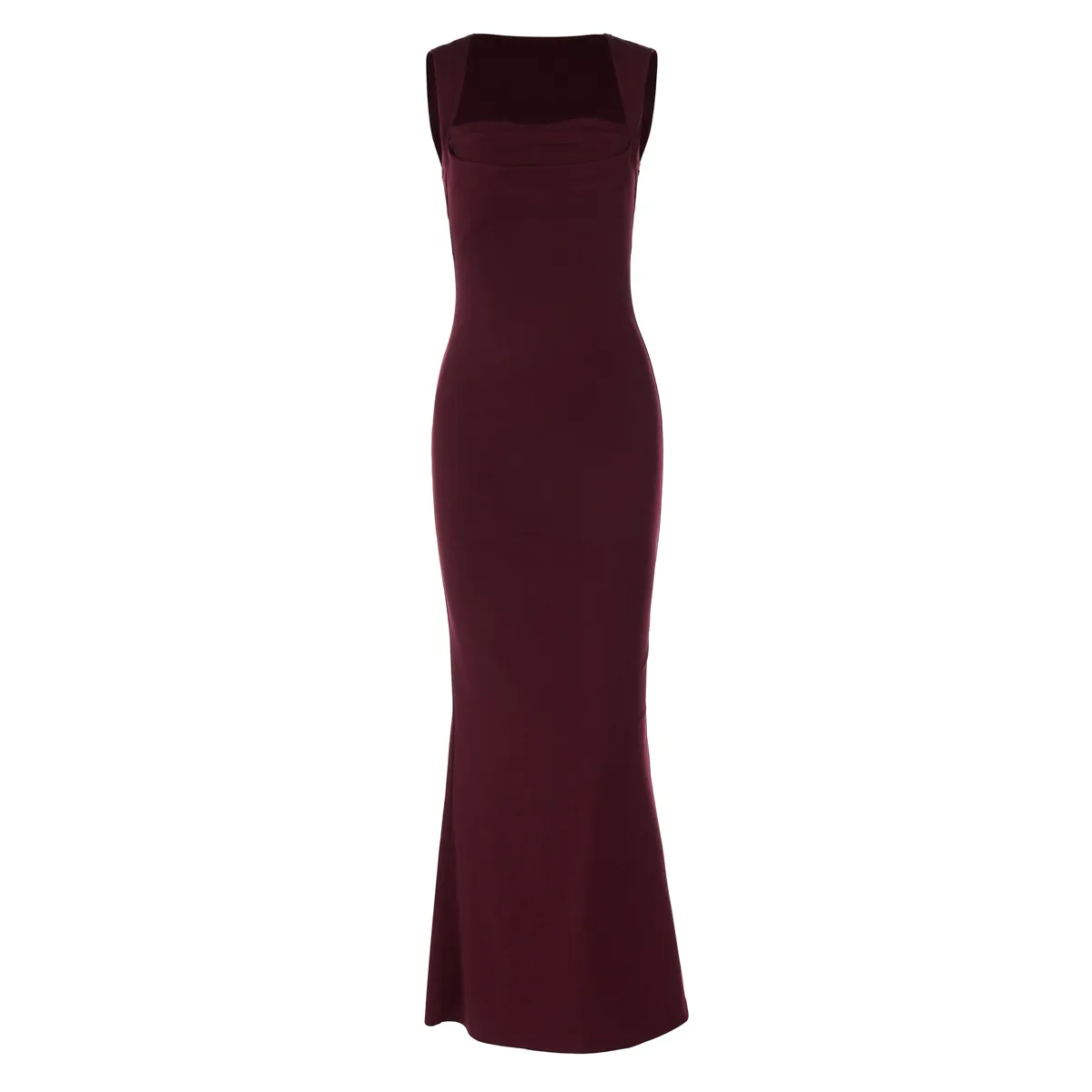 Women's Sheath Dress Elegant Classic Style Strap Solid Color Sleeveless Solid Color Maxi Long Dress Daily Party display picture 25