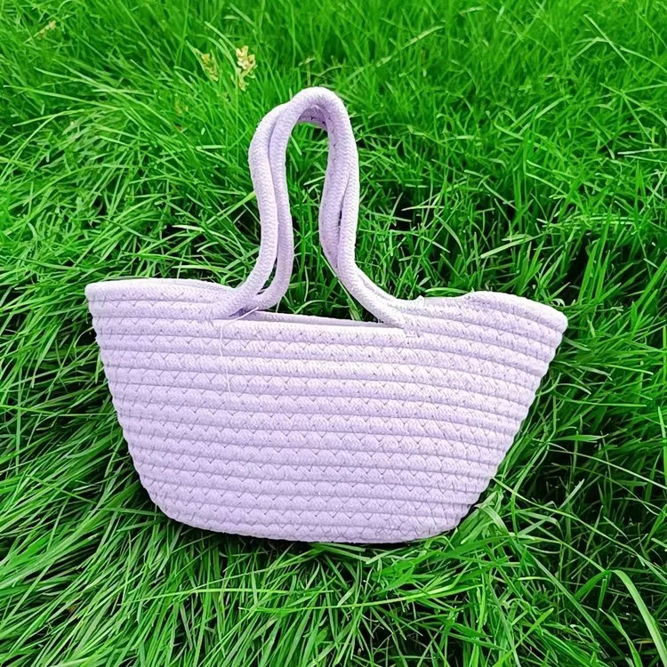 Women's Cotton Strawberry Vacation Square Zipper Handbag display picture 10