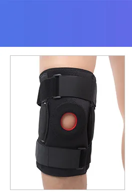 Sports Knee Pads Fitness Training Knee Protection Support Aid Silicone Shock Absorption Pressure Aluminum Bar Pads display picture 1