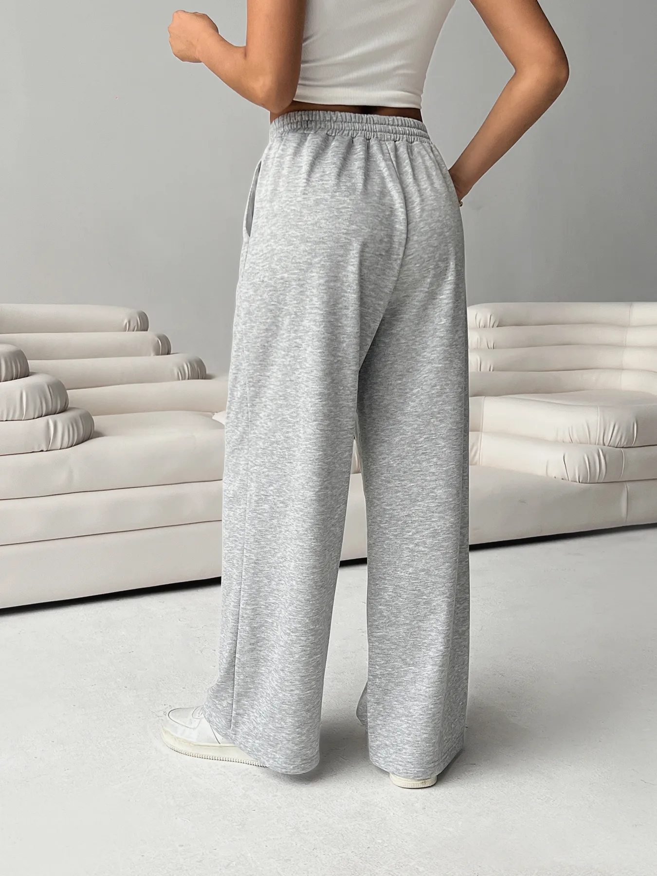 Women's Casual Travel Daily Casual Basic Formal Solid Color Full Length Casual Pants display picture 2