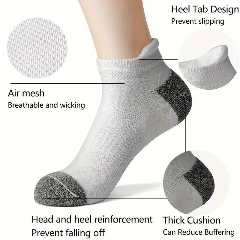Spring And Summer Mesh Breathable Basketball Sports Socks Men And Women A Variety Of Short Tube Boat Socks Plus Size Socks Wholesale display picture 2