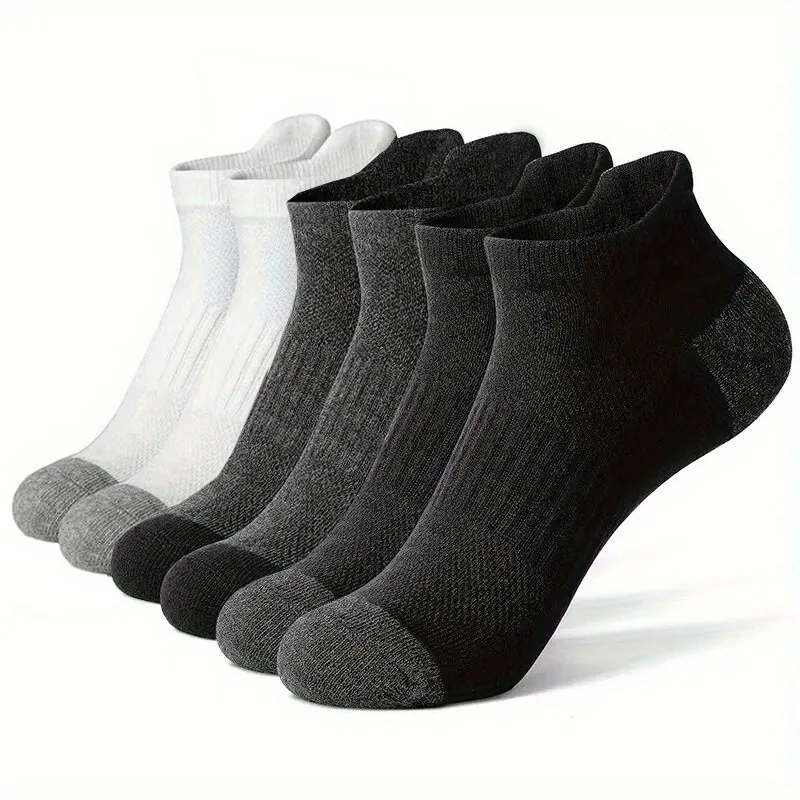 Spring And Summer Mesh Breathable Basketball Sports Socks Men And Women A Variety Of Short Tube Boat Socks Plus Size Socks Wholesale display picture 5