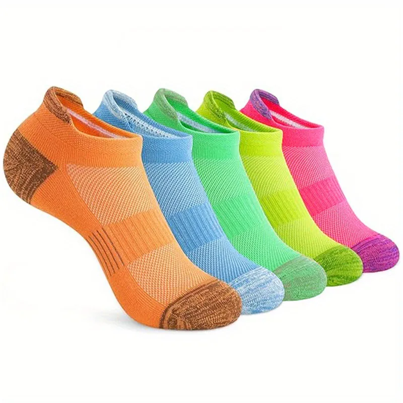 Spring And Summer Mesh Breathable Basketball Sports Socks Men And Women A Variety Of Short Tube Boat Socks Plus Size Socks Wholesale display picture 8