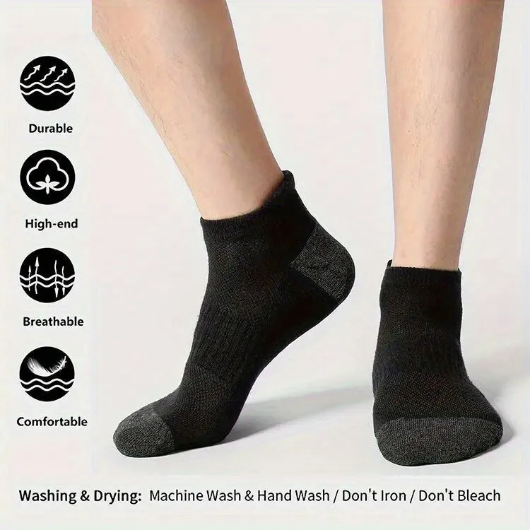 Spring And Summer Mesh Breathable Basketball Sports Socks Men And Women A Variety Of Short Tube Boat Socks Plus Size Socks Wholesale display picture 14