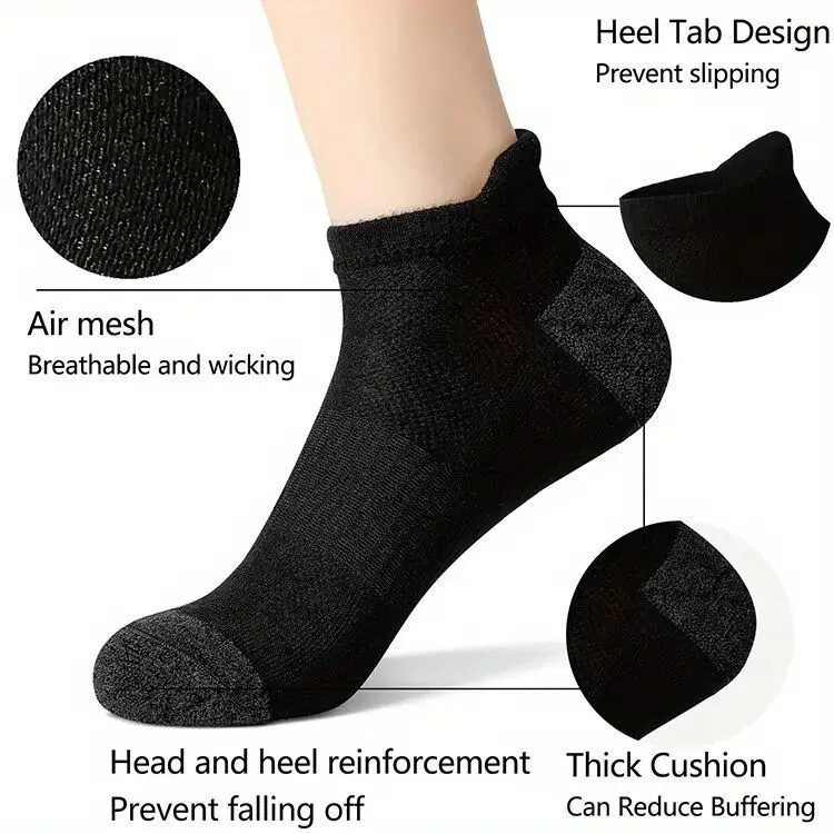 Spring And Summer Mesh Breathable Basketball Sports Socks Men And Women A Variety Of Short Tube Boat Socks Plus Size Socks Wholesale display picture 17