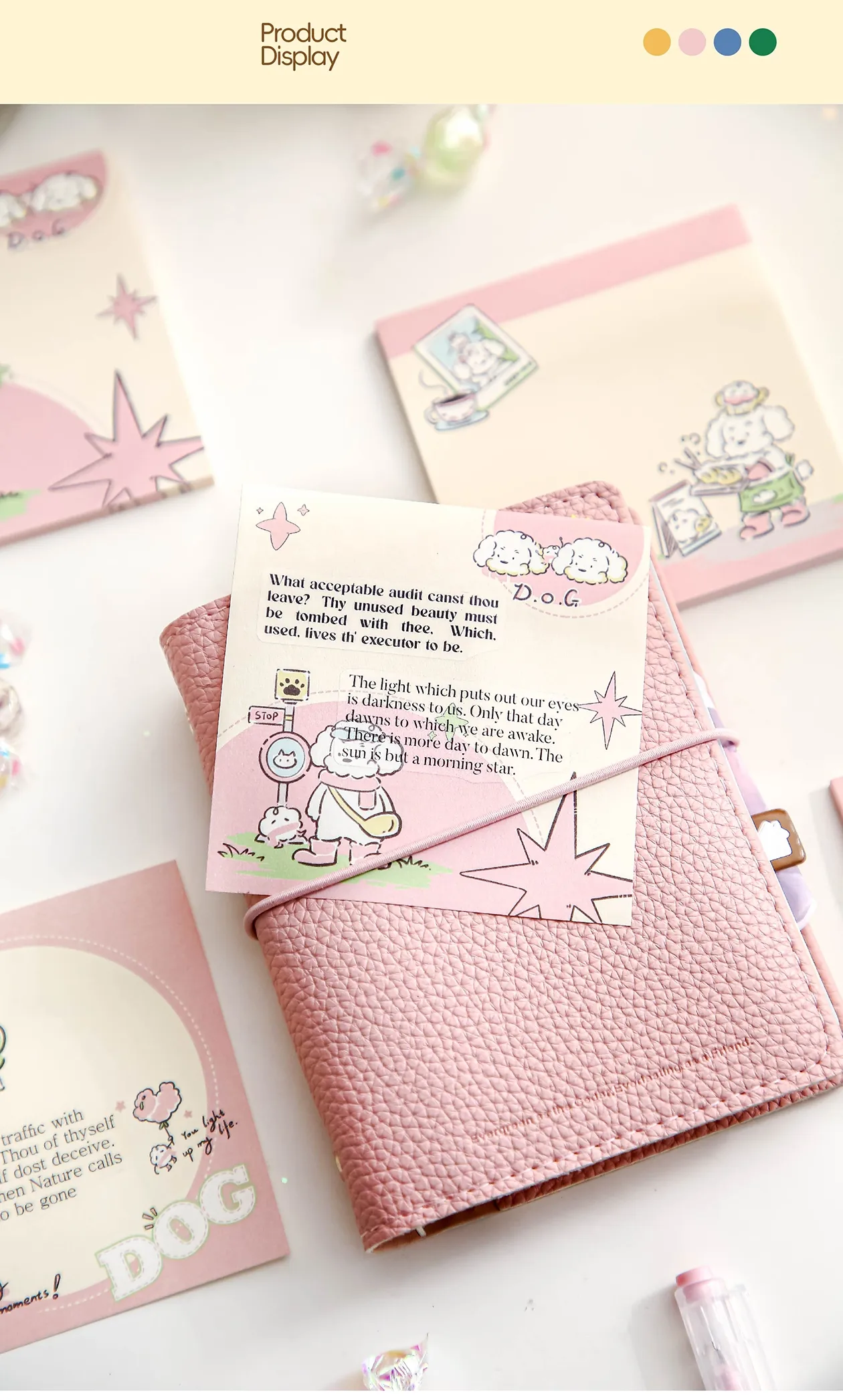 1 Piece Animal Cartoon Cat Class Learning School Paper Cartoon Style Cute Preppy Style Sticky Note display picture 1