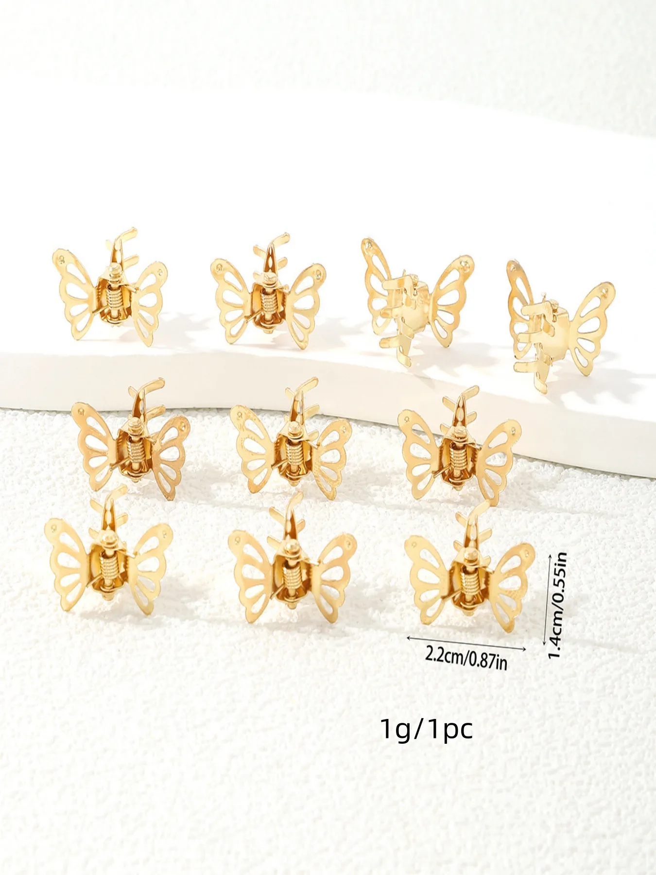 Unisex Elegant Butterfly Metal Hair Clip display picture 2