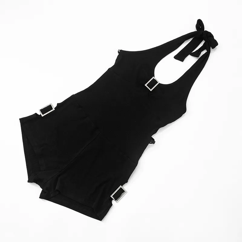 Women's Daily Sexy Solid Color Shorts Rompers display picture 15