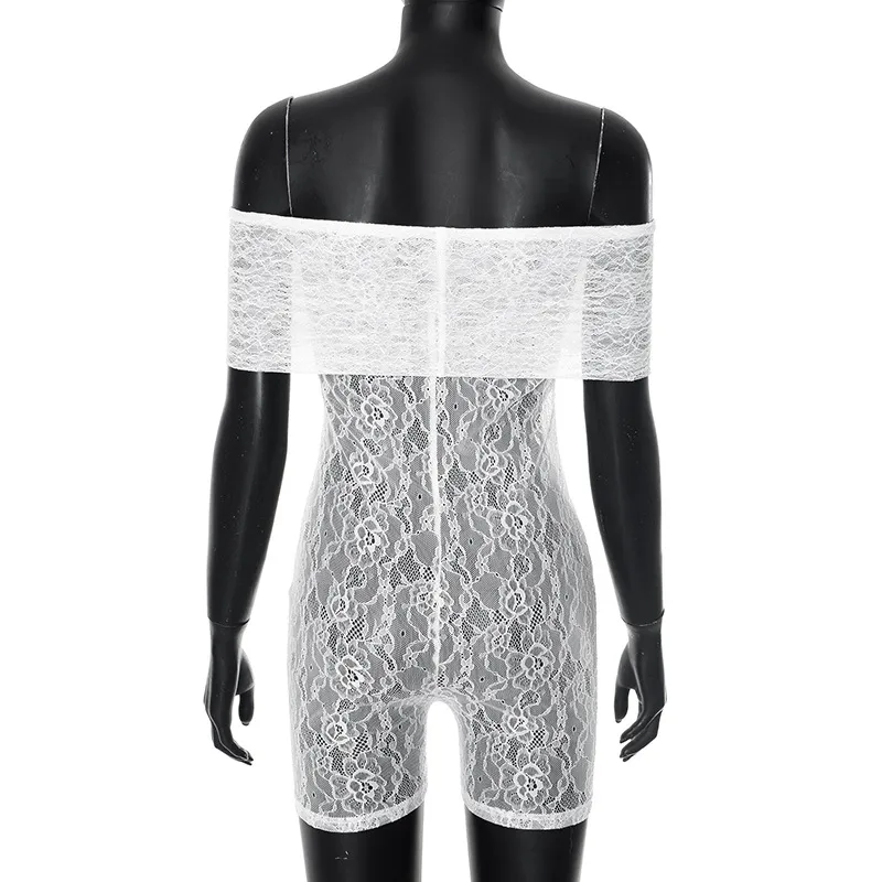 Women's Holiday Tea Party Sexy Streetwear Solid Color Shorts Rompers display picture 14