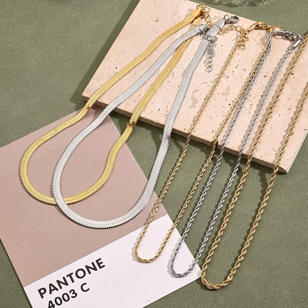 Casual Modern Style Simple Style Simple Solid Color 304 Stainless Steel Handmade Polishing 18K Gold Plated DIY Jewelry Accessories display picture 1