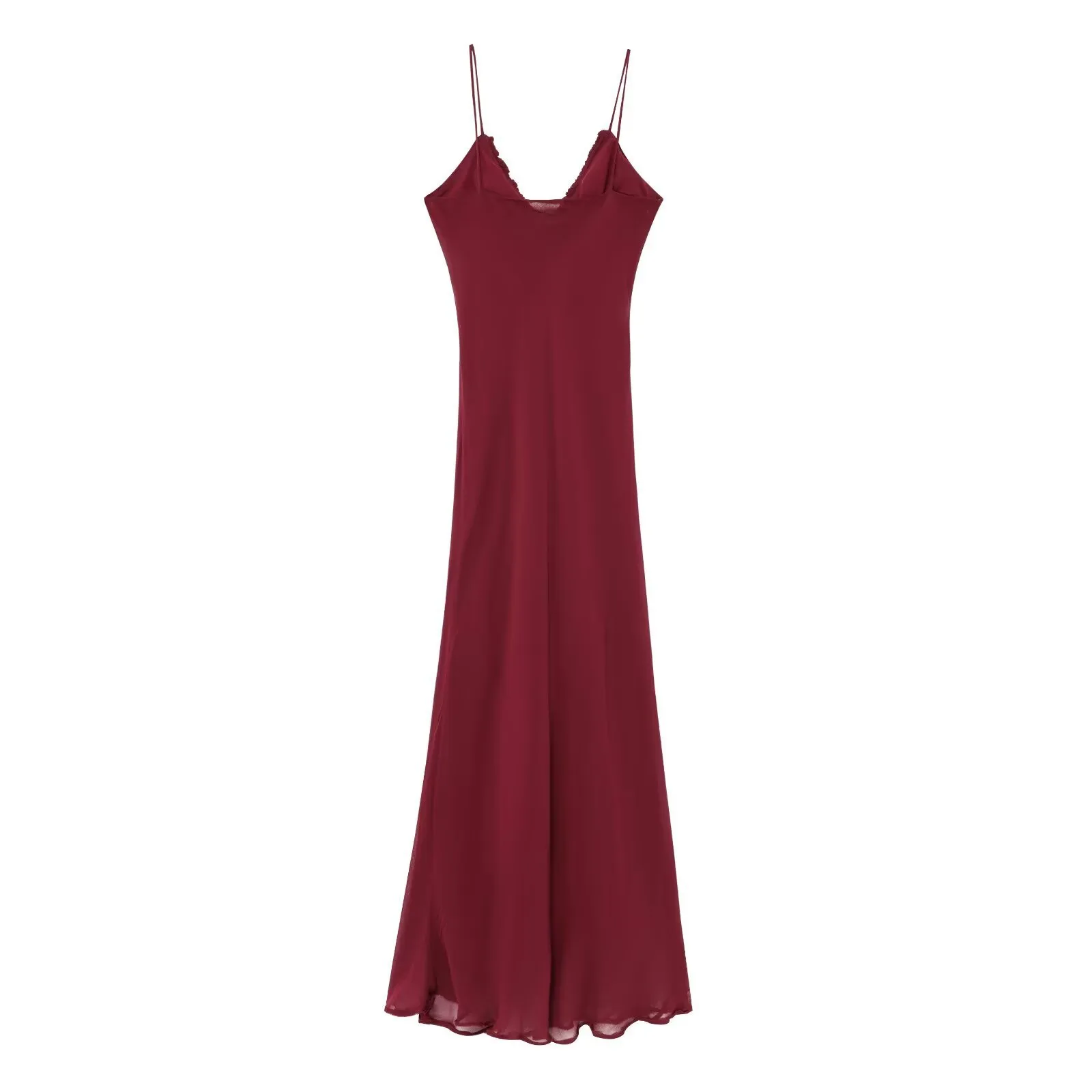 Women's Strap Dress Elegant Strap Sleeveless Solid Color Maxi Long Dress Date Tea Party display picture 1