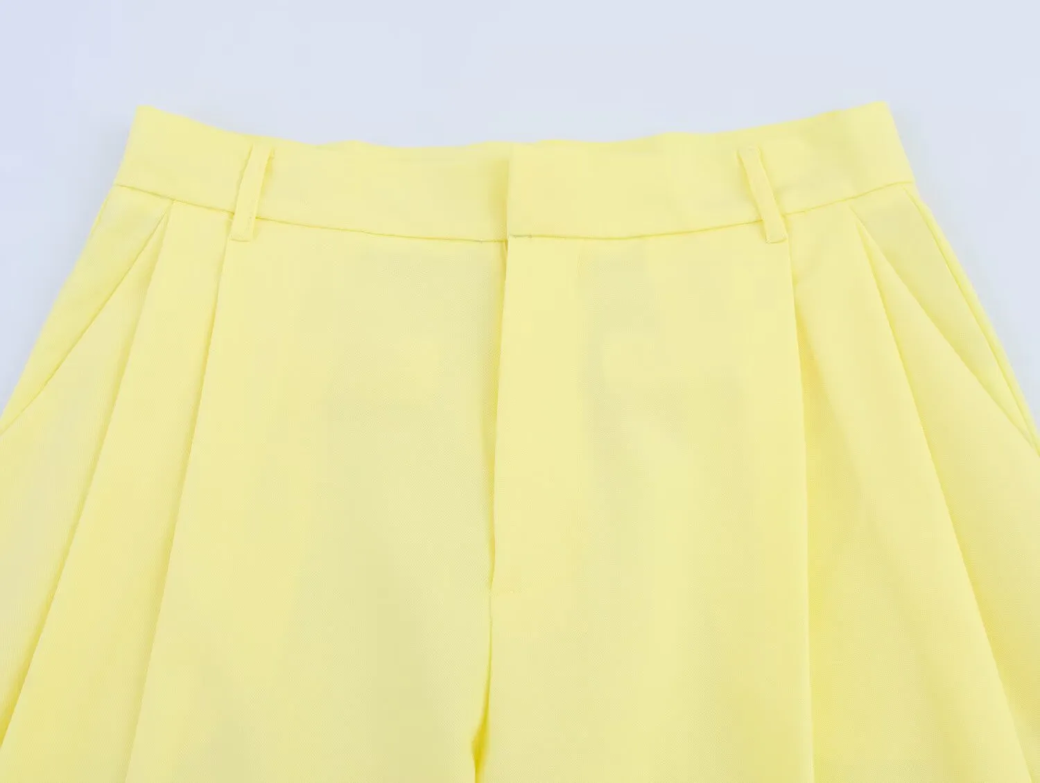 Holiday Street Women's Streetwear Solid Color Polyester Pant Co-ord Set Shorts Sets display picture 10