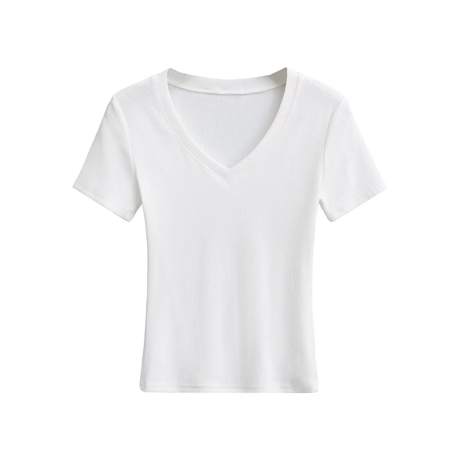 Women's T-shirt Short Sleeve T-Shirts Casual Solid Color display picture 2