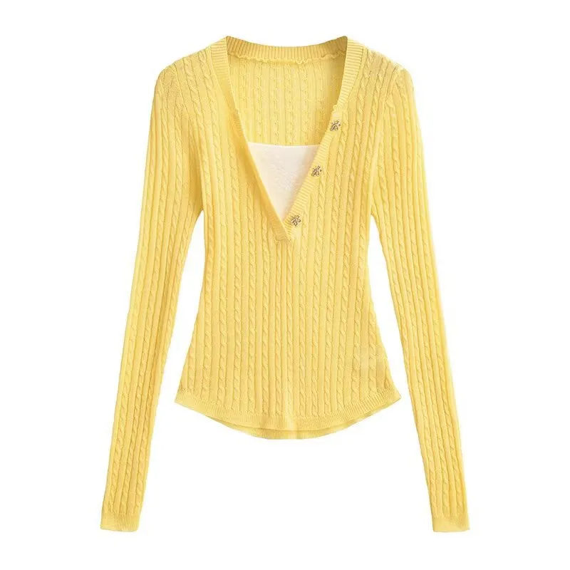 Women's Sweater Long Sleeve Sweaters & Cardigans Elegant Solid Color display picture 4
