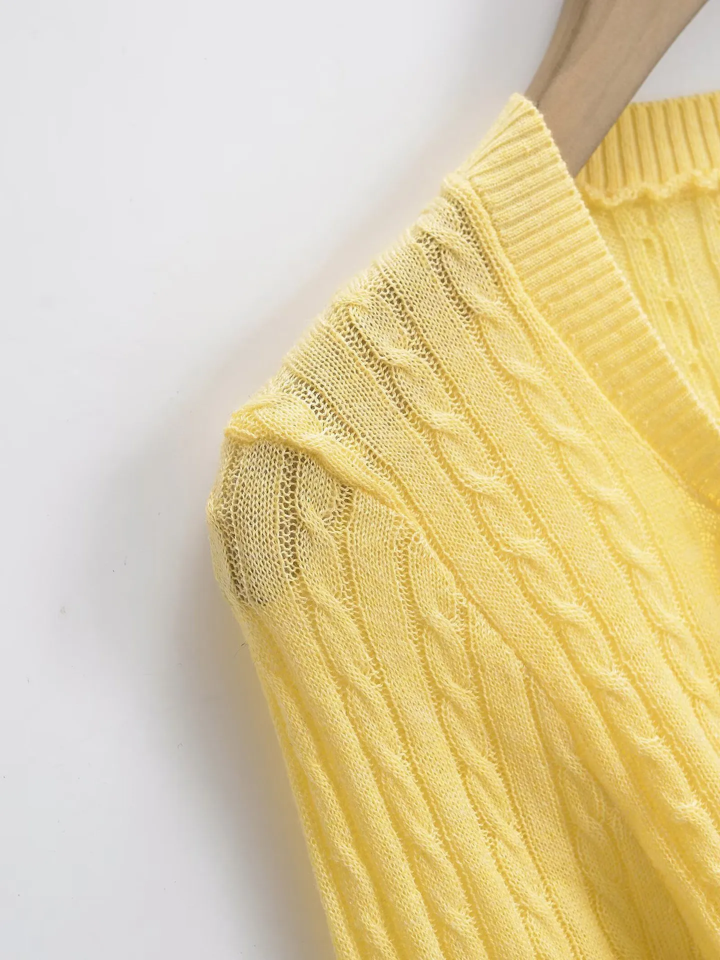 Women's Sweater Long Sleeve Sweaters & Cardigans Elegant Solid Color display picture 8