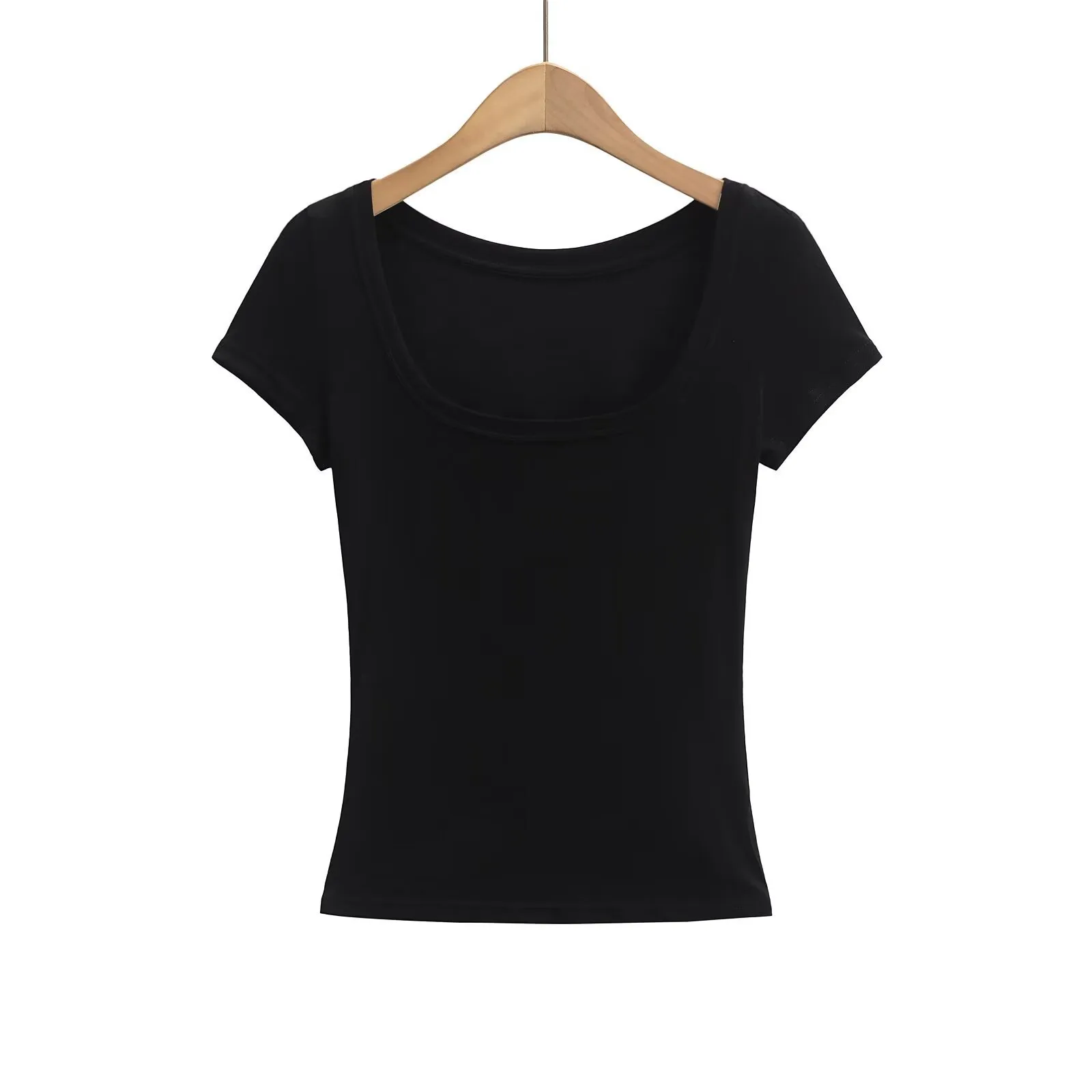 Women's T-shirt Long Sleeve T-Shirts Streetwear Solid Color display picture 3