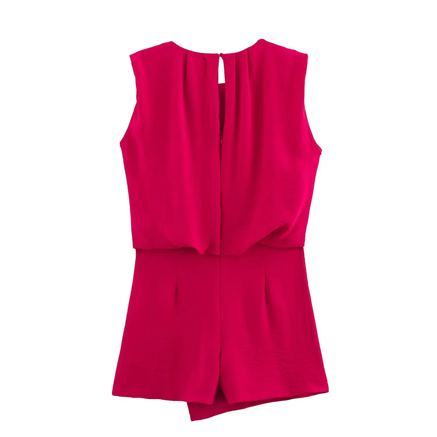 Wholesale Women's Polyester Elegant Solid Color Sleeveless Bodysuits display picture 2