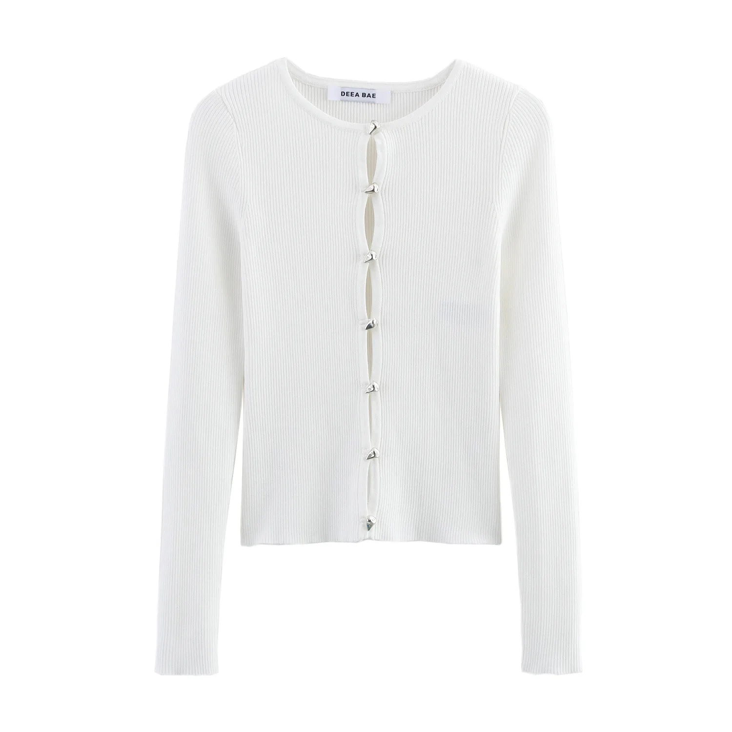 Women's Cardigan Long Sleeve Sweaters & Cardigans Streetwear Solid Color display picture 1