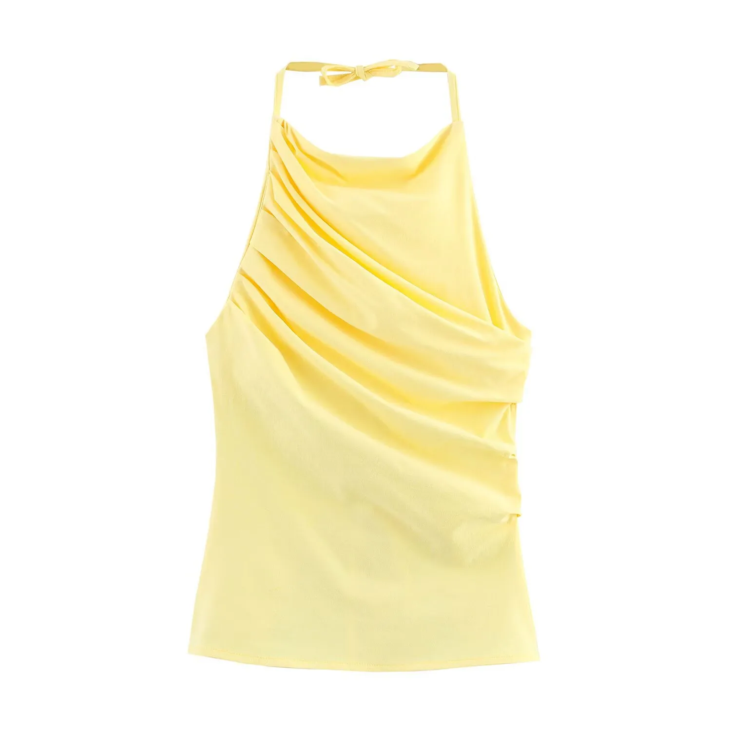 Women's Vest Tank Tops Backless Elegant Sexy Solid Color display picture 1