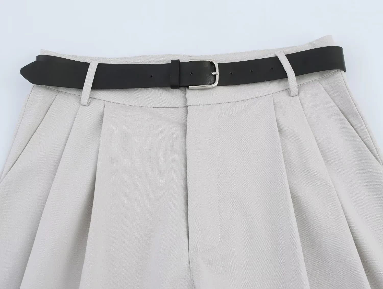 Office Daily Women's Casual Elegant Solid Color Spandex Polyester Blazer Suits Co-ord Set Shorts Sets display picture 7