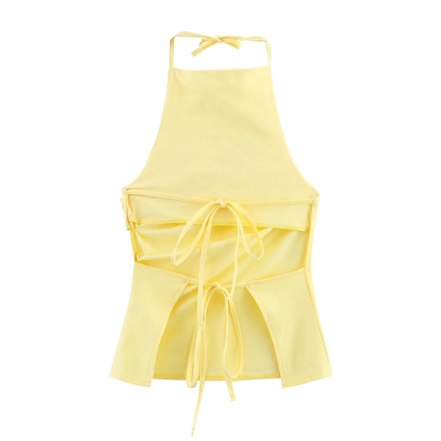 Women's Vest Tank Tops Backless Elegant Sexy Solid Color display picture 2